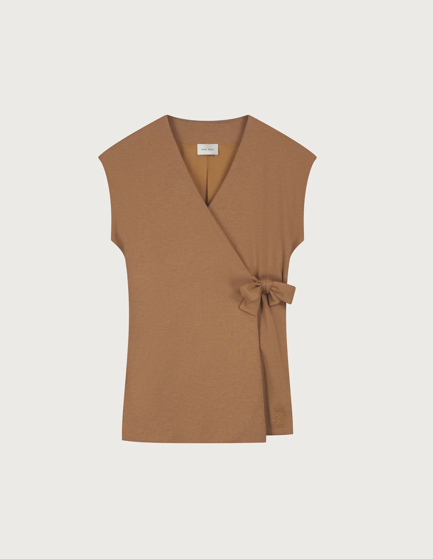 CARLA GILET - ESPRESSO - Afbeelding 4