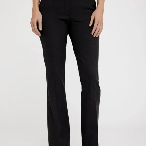 CLARA 039 - NAVY BROWN GRID - LONG