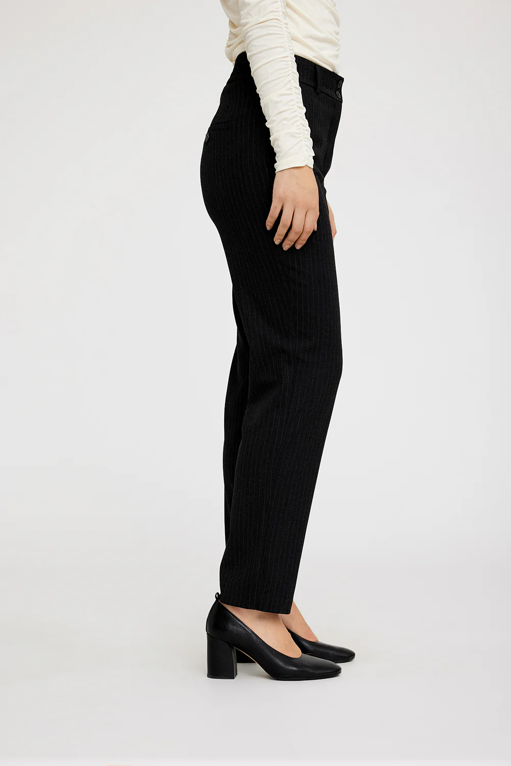 DAPHNEFV 553 - CHARCOAL PINSTRIPE - ANKLE - Afbeelding 4