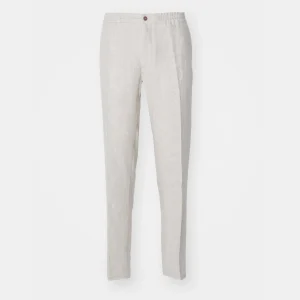 SOREN LINEN PANTS - SAFARI BEIGE