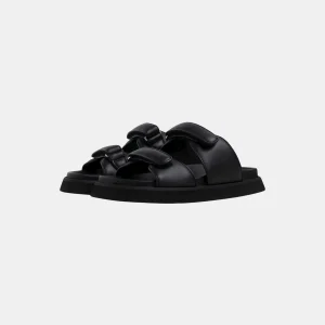 BODI VEGAN SLIPPER - BLACK