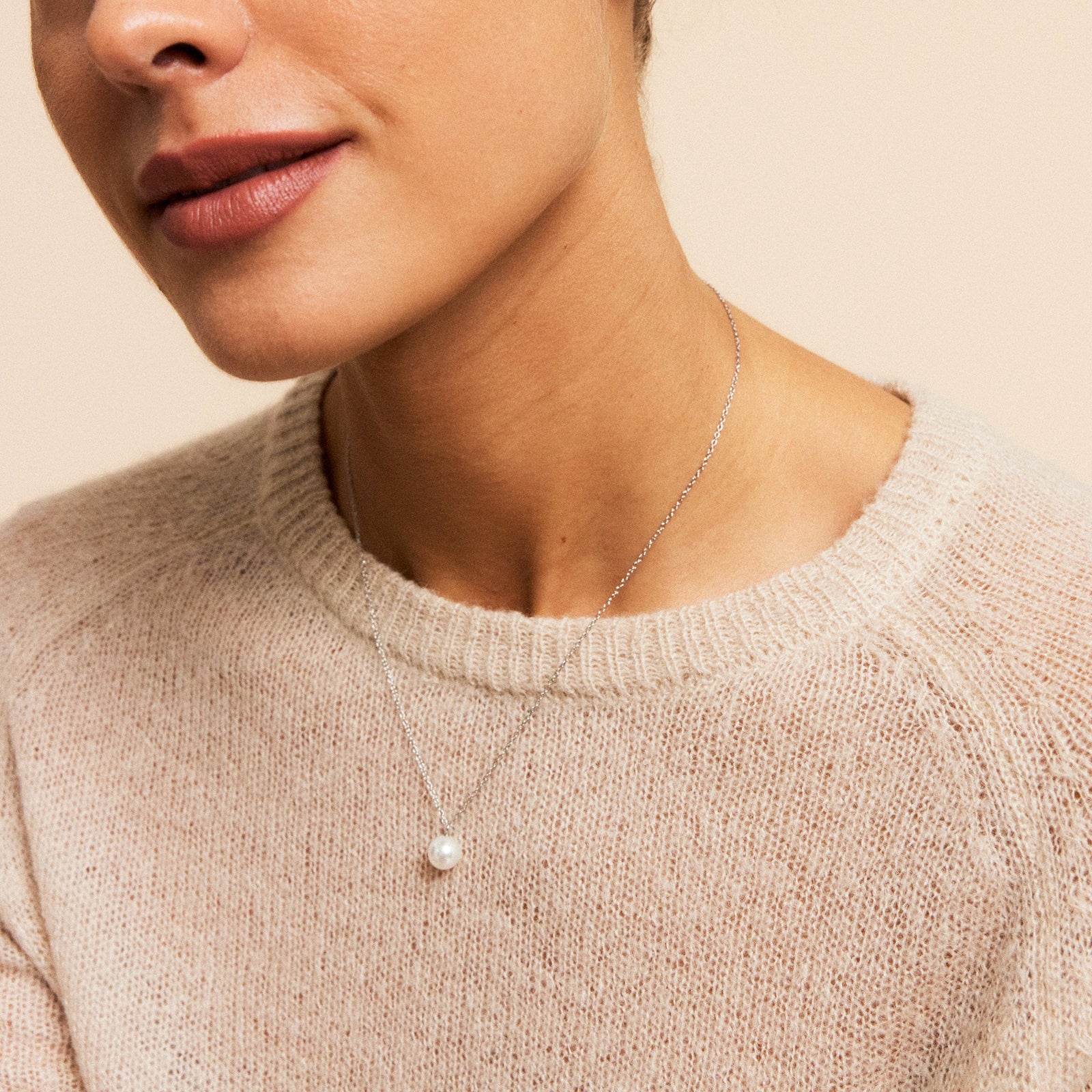 LILIAN NECKLACE L - STEEL - Afbeelding 3