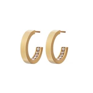 MONACO EARRINGS MINI - GOLD