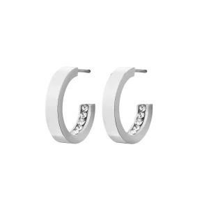 MONACO EARRINGS MINI - STEEL