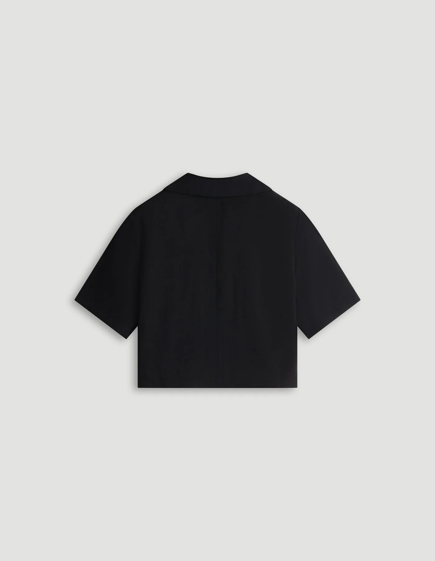 ELENOR SHORT-SLEEVE BLOUSE - BLACK - Afbeelding 3