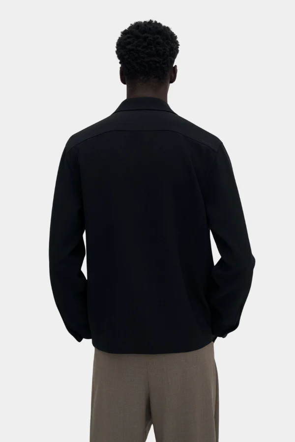 M. BLAKE OVERSHIRT - BLACK - Afbeelding 4