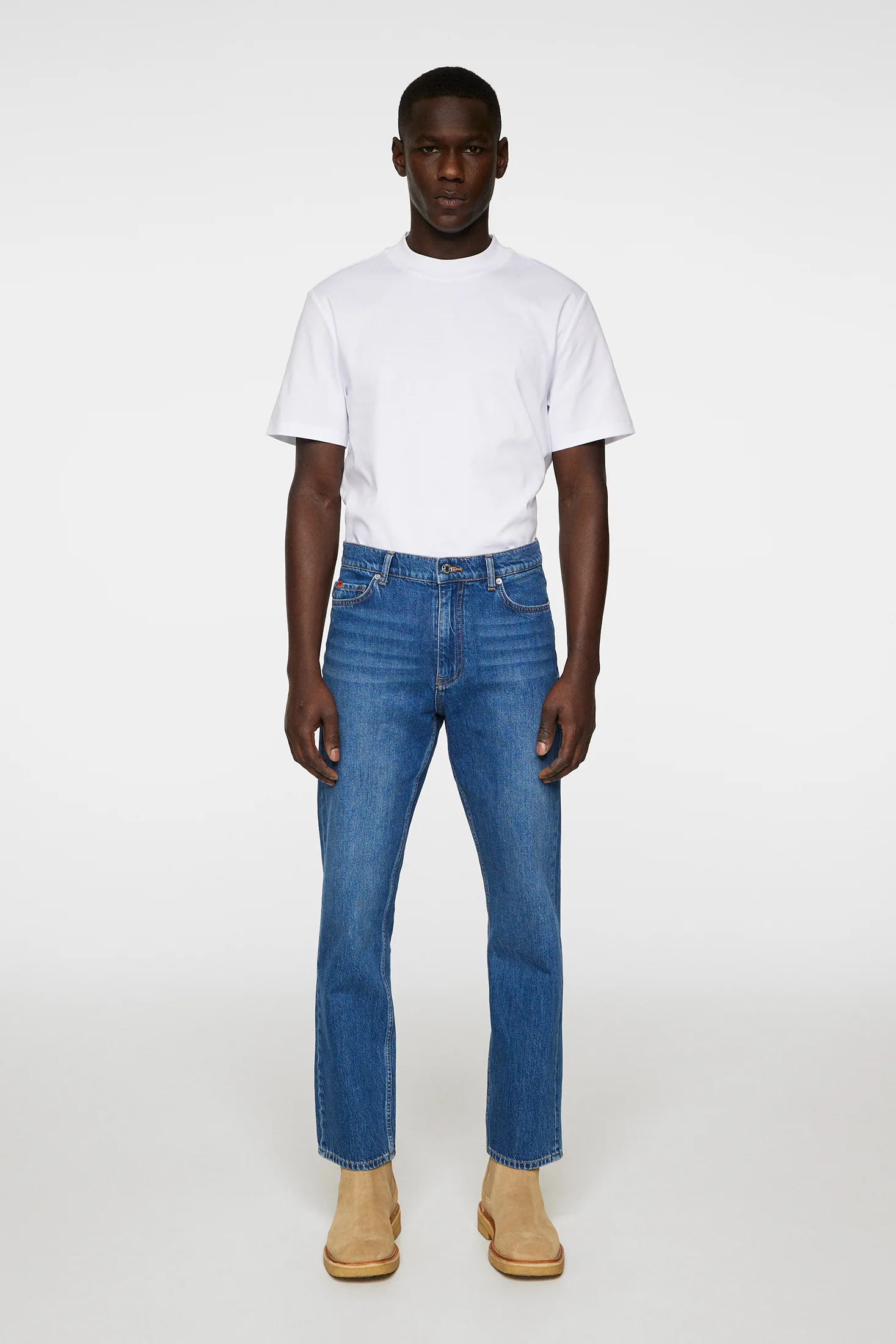 CODY MID WASH REG JEANS MID BLUE - LENGTEMAAT 32 - Afbeelding 4