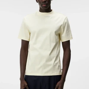 ACE MOCK NECK T-SHIRT - PEAR SORBET