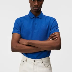 TROY POLO SHIRT - BLUE QUARTZ