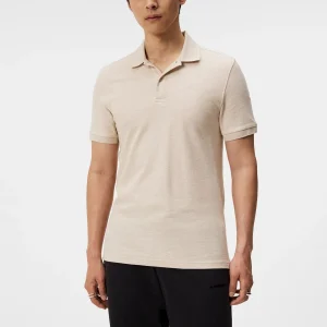 TROY POLO SHIRT - MOONBEAM MELANGE