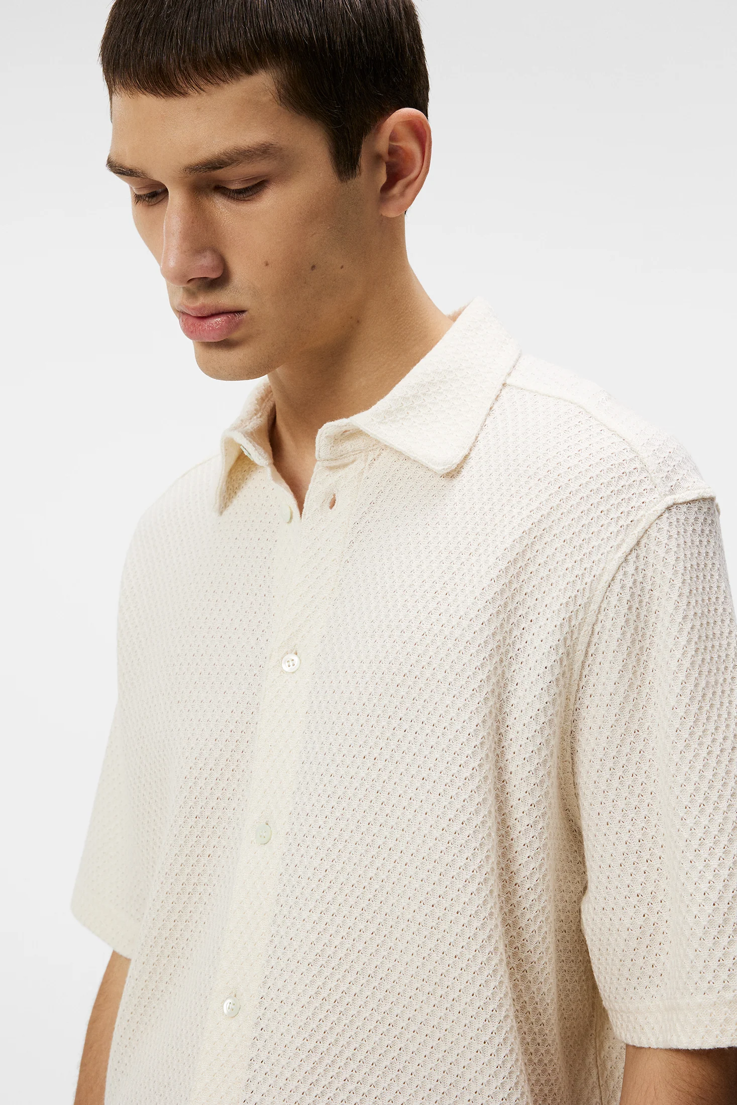 TORPA AIRY STRUCTURE SHIRT - CLOUD WHITE - Afbeelding 5