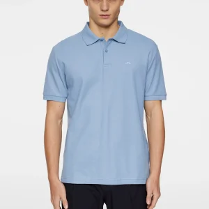 RUDY SLIM POLO PIQUE - RAIN WASHED