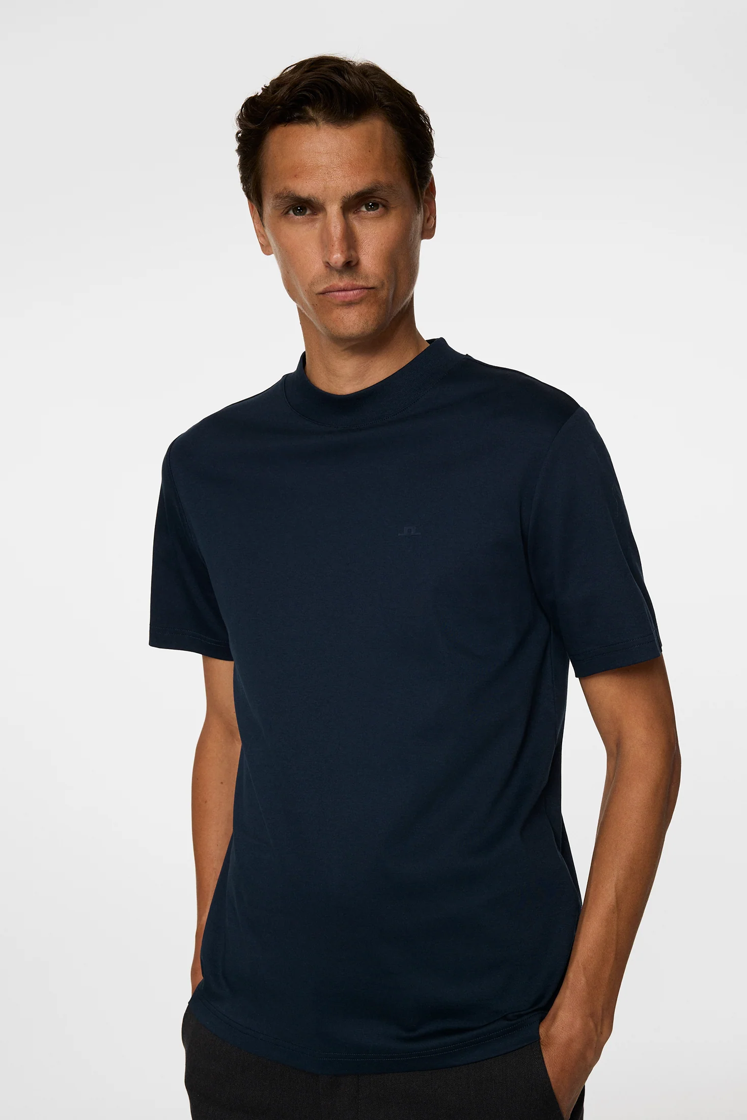 ACE MOCK NECK T-SHIRT - JL NAVY - Afbeelding 5
