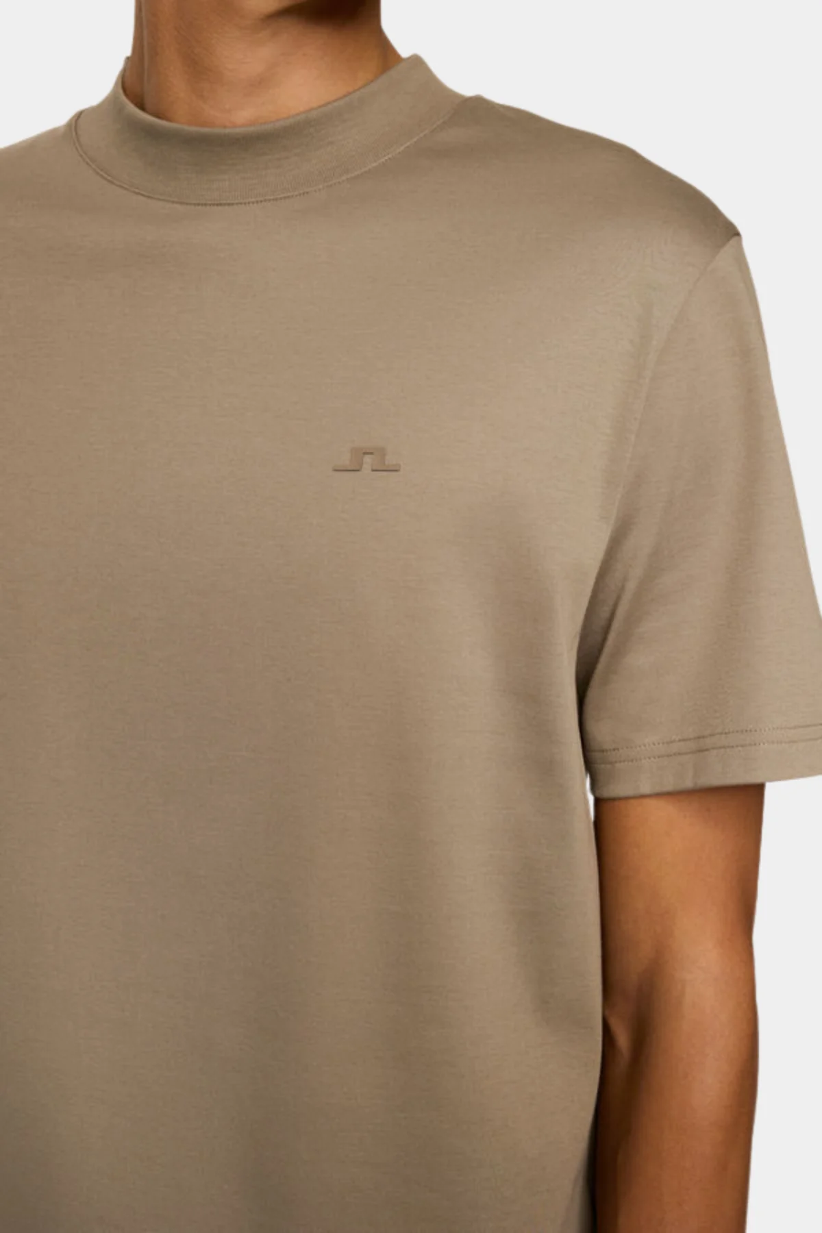 ACE MOCK NECK T-SHIRT - BRINDLE - Afbeelding 6