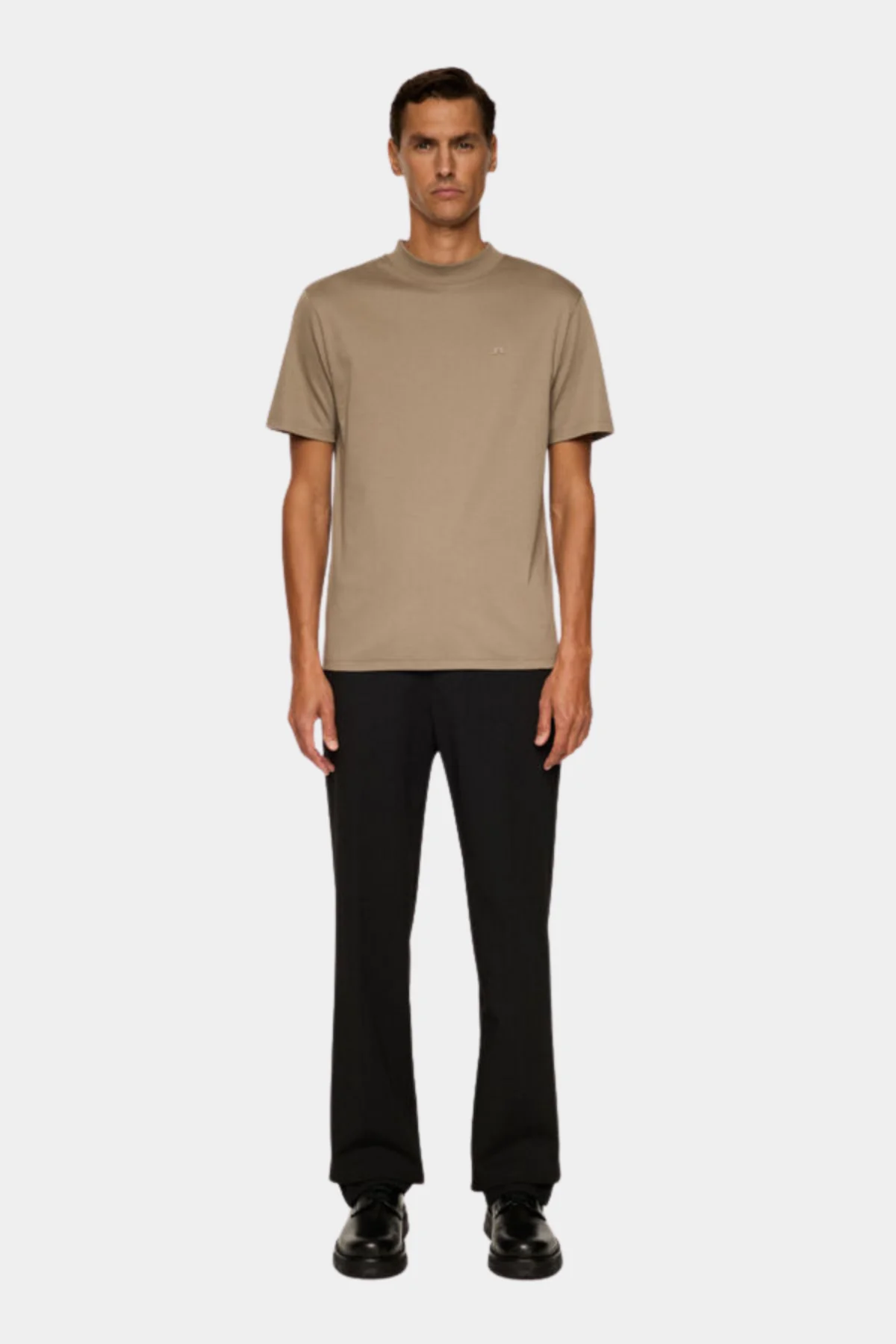 ACE MOCK NECK T-SHIRT - BRINDLE - Afbeelding 5