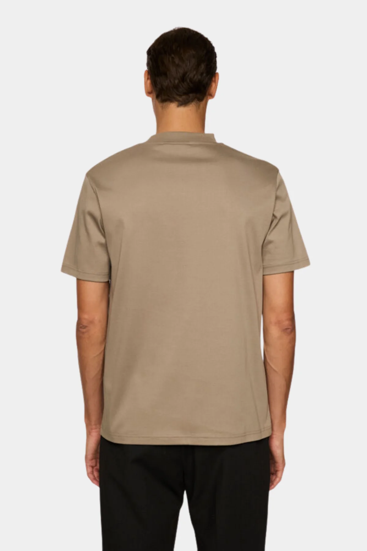 ACE MOCK NECK T-SHIRT - BRINDLE - Afbeelding 4