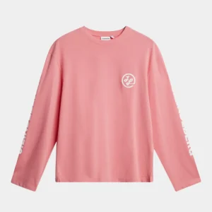 WALSH LS PRINT T-SHIRT - FLAMINGO PLUME