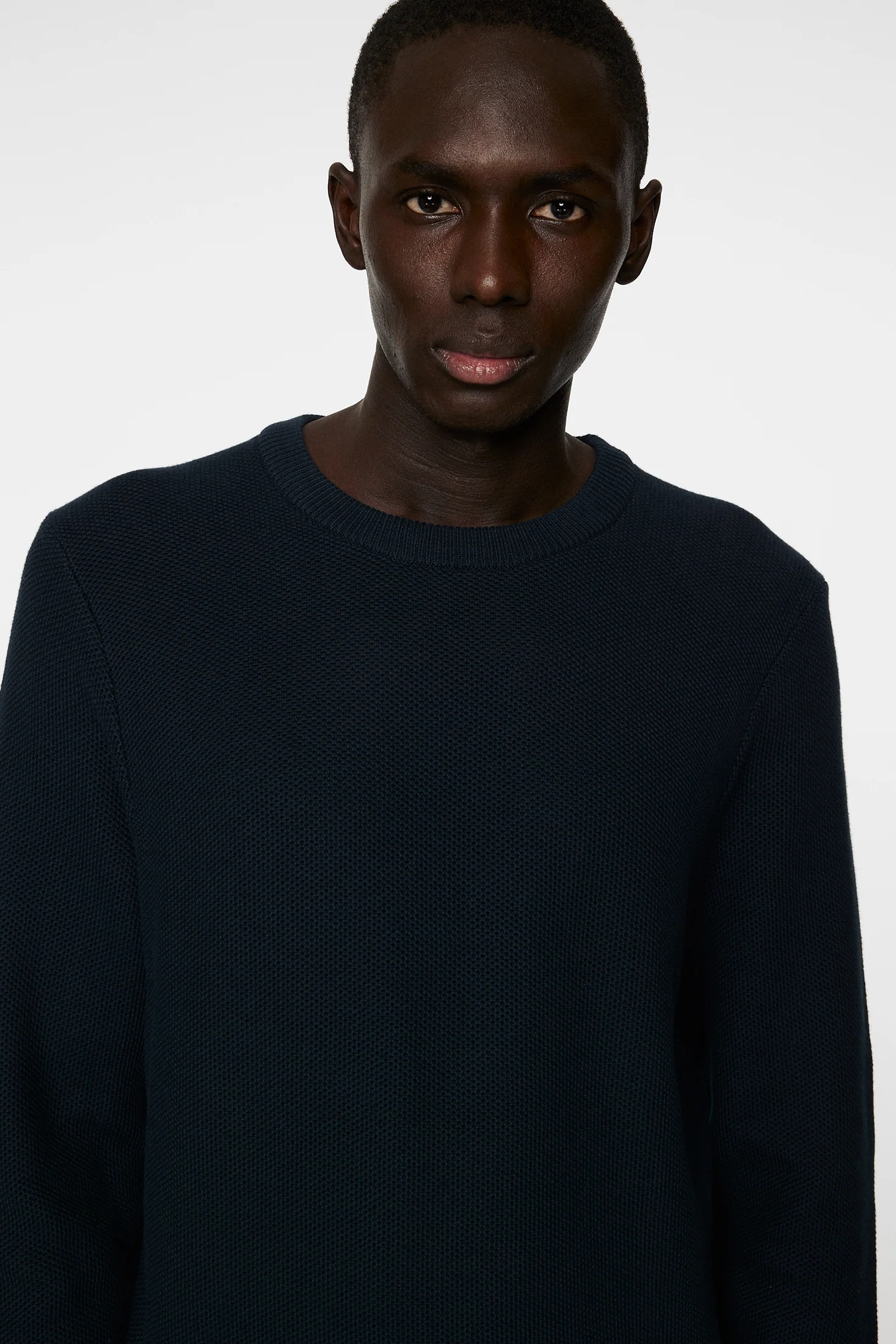 ARTHUR KNIT ORG COTTON - JL NAVY - Afbeelding 5