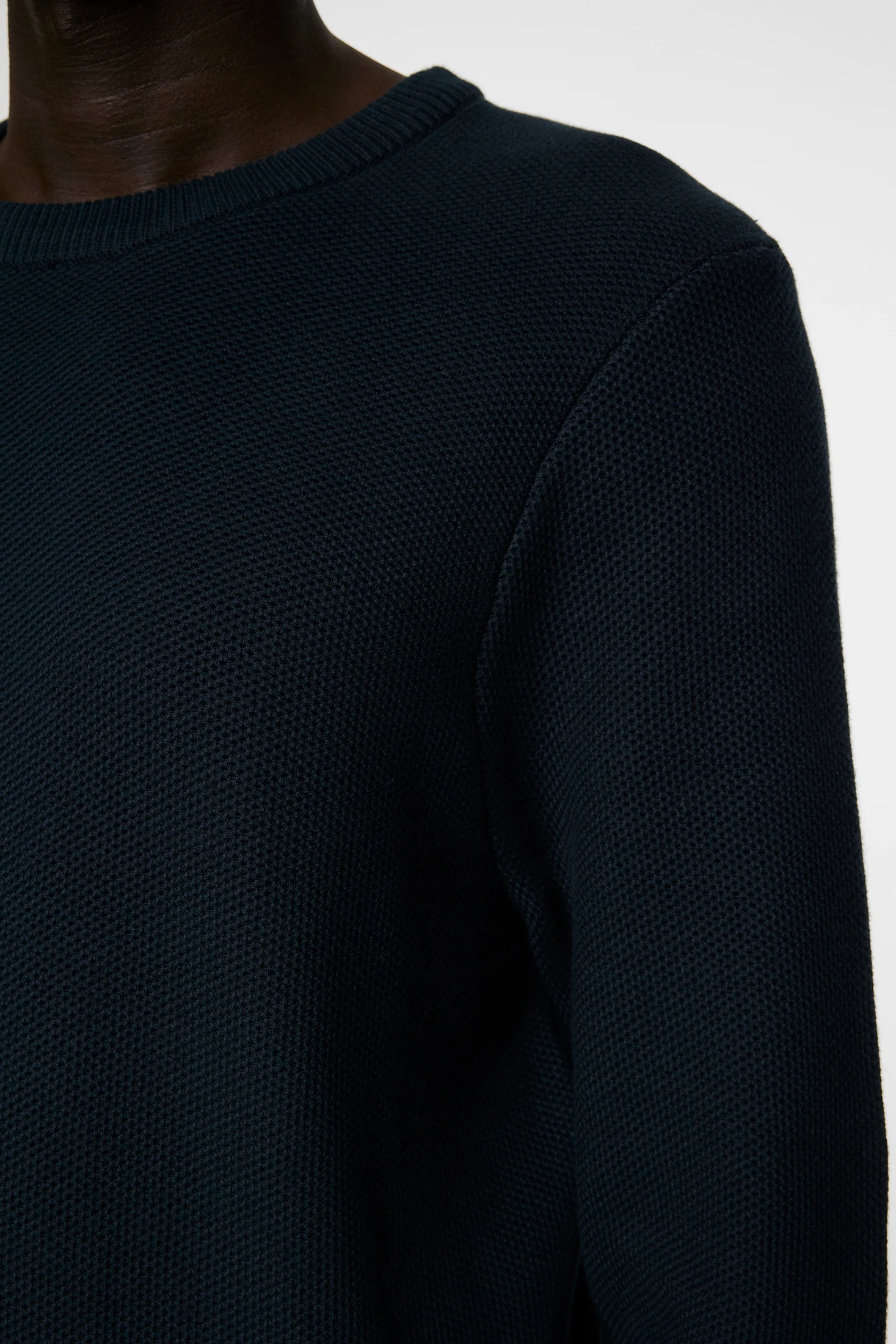 ARTHUR KNIT ORG COTTON - JL NAVY - Afbeelding 6