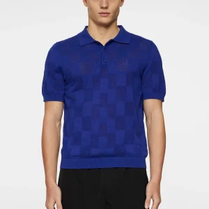 REYMOND STACKED BRIDGE POLO - CLEMATIS BLUE