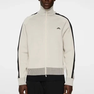 MAX TECH KNIT TRACK JACKET - MOONBEAM