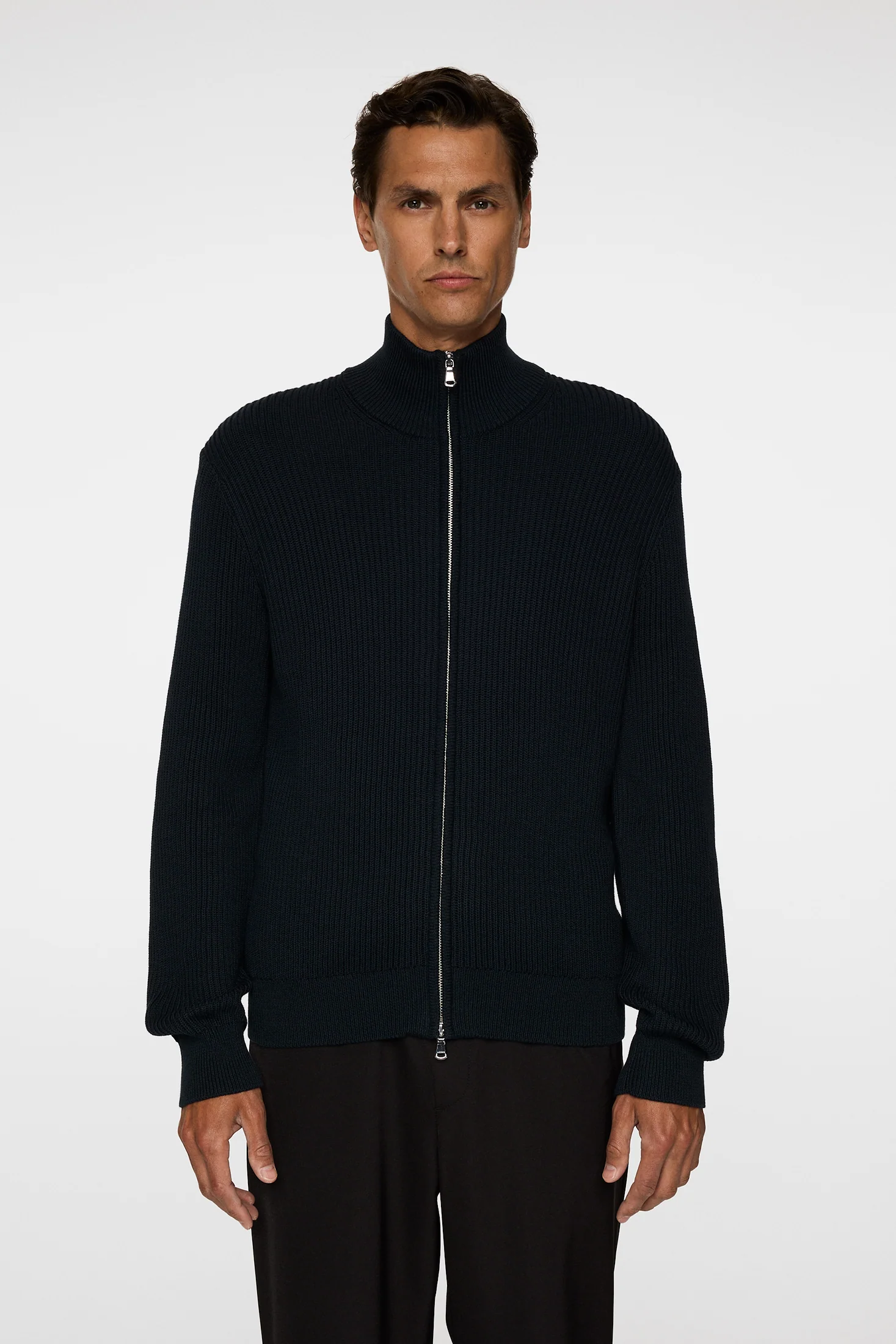 ALEXIS FULL ZIP CARDIGAN - JL NAVY - Afbeelding 2