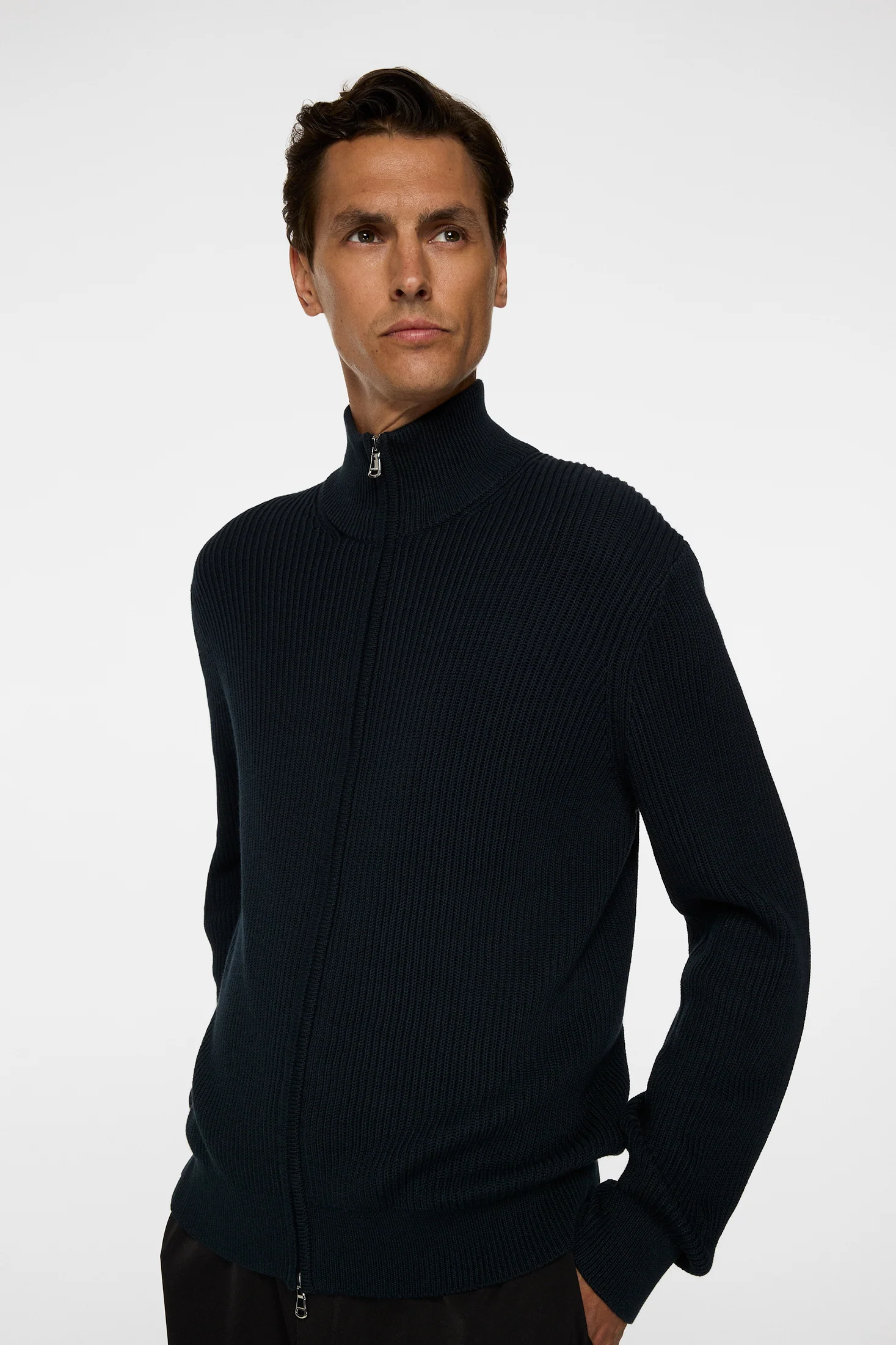 ALEXIS FULL ZIP CARDIGAN - JL NAVY - Afbeelding 5