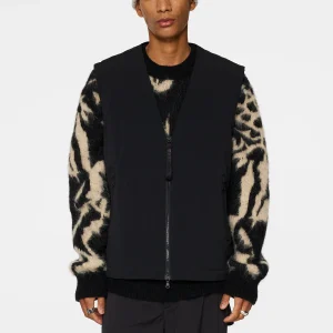 CAIN PADDED VEST - BLACK