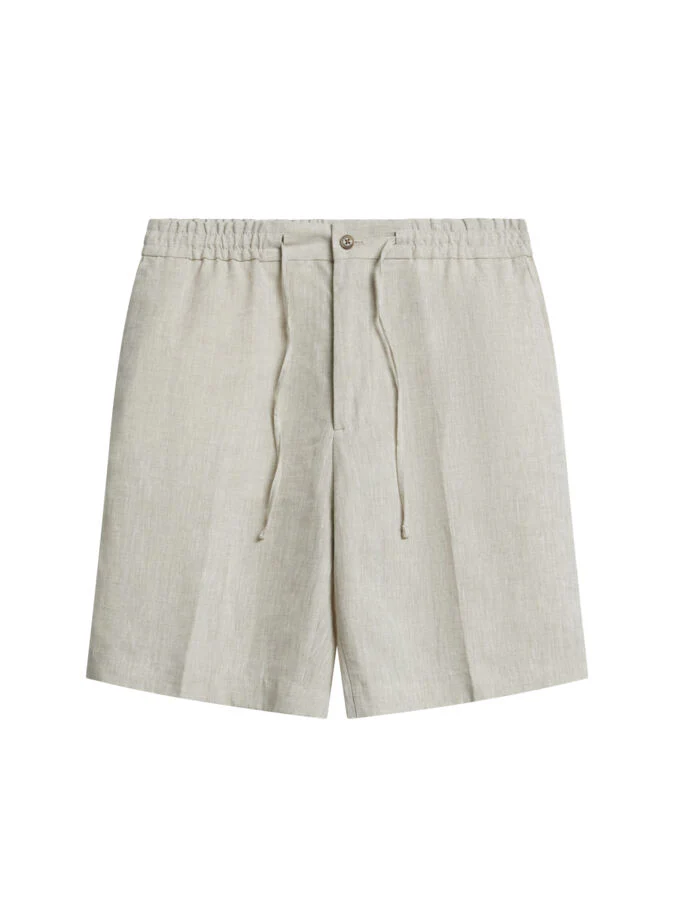 BARON LINEN SHORTS - SAFARI BEIGE - Afbeelding 7