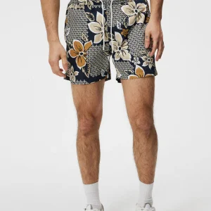 BANKS FLORAL SWIM TRUNKS - MIX SAFARI