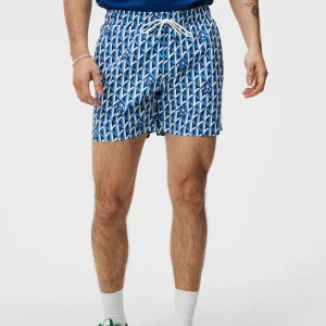BANKS ISLAND GEO SWIM TRUNKS - ISLAND GEO JASPER