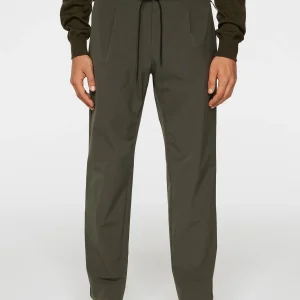 JIN DS PLEATED PANTS - FOREST GREEN