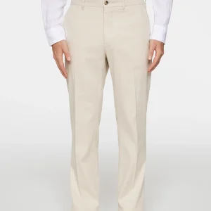 LOIS LINEN STRETCH PANTS - MOONBEAM '32