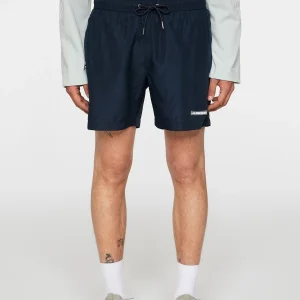 BANKS SOLID SWIM TRUNKS - JL NAVY