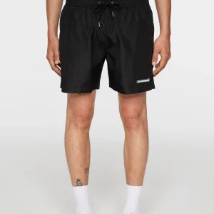 BANKS SOLID SWIM TRUNKS - BLACK