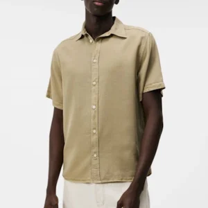 COMFORT TENCEL SS REG SHIRT -  ALOE