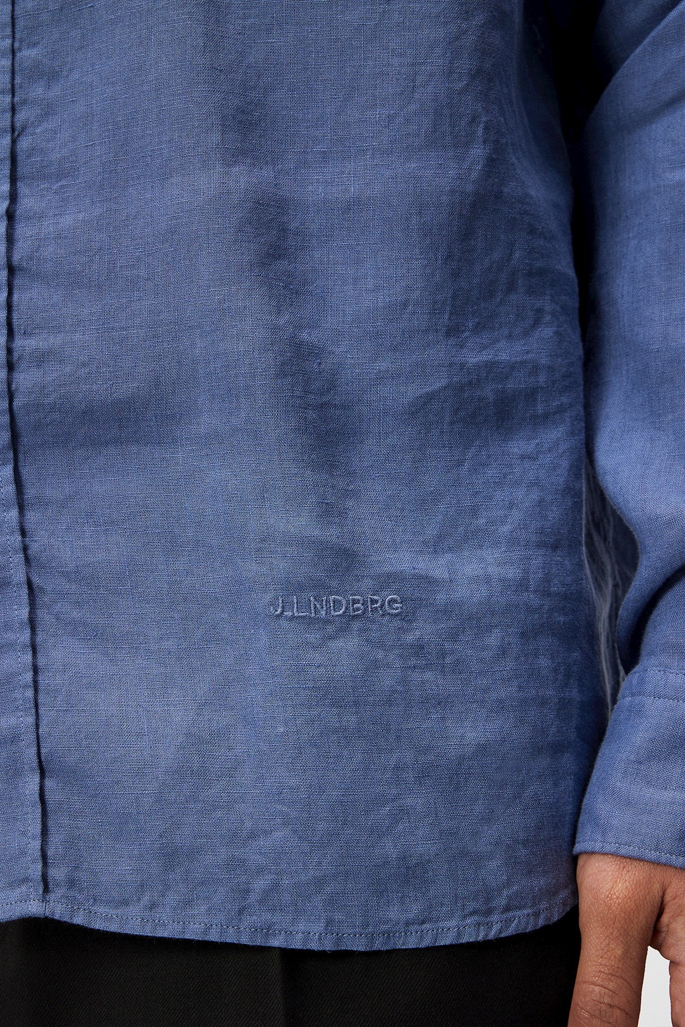 REG LS CLEAN LINEN SHIRT - BIJOU BLUE - Afbeelding 6