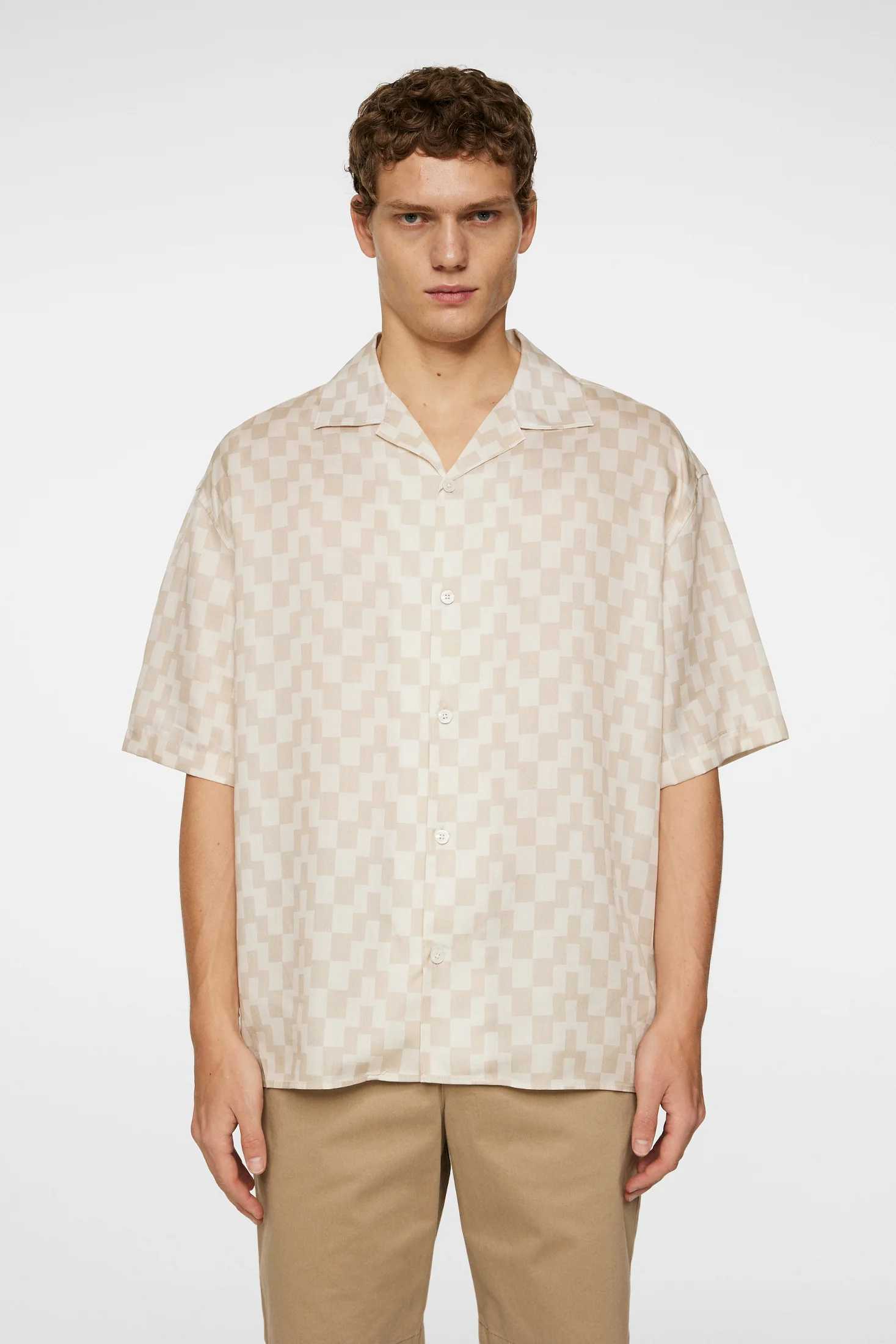 ELLIS STACK BRIDGE PRINT SHIRT - MOONBEAM - Afbeelding 2