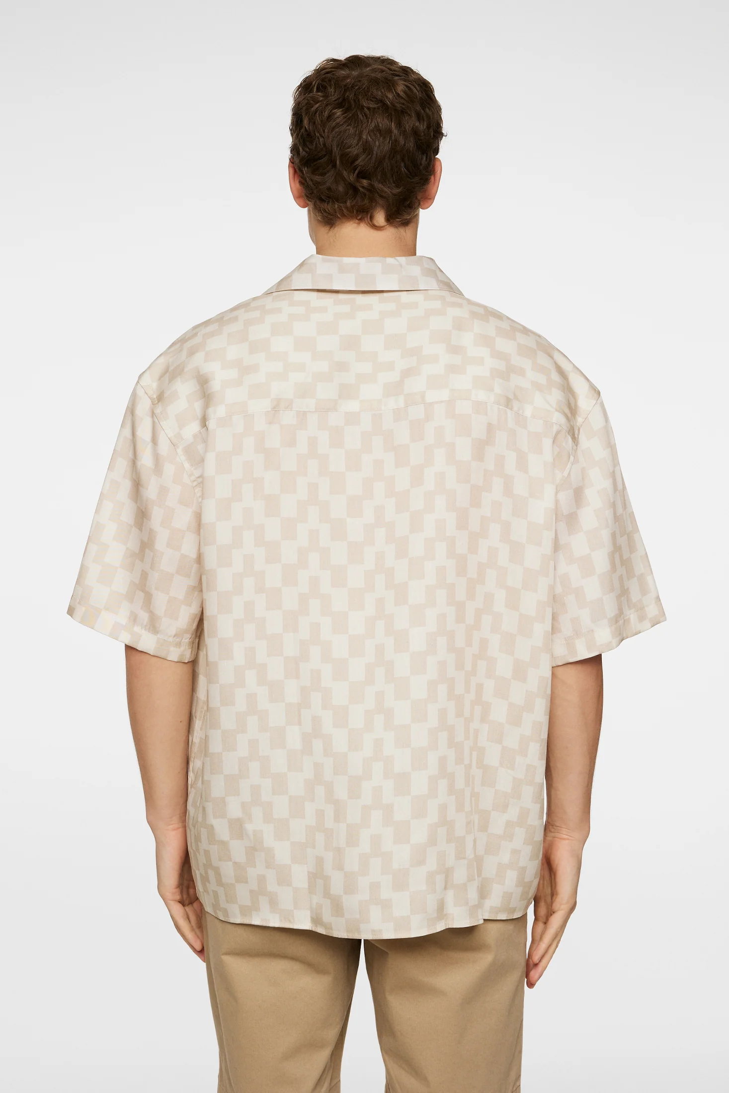 ELLIS STACK BRIDGE PRINT SHIRT - MOONBEAM - Afbeelding 3