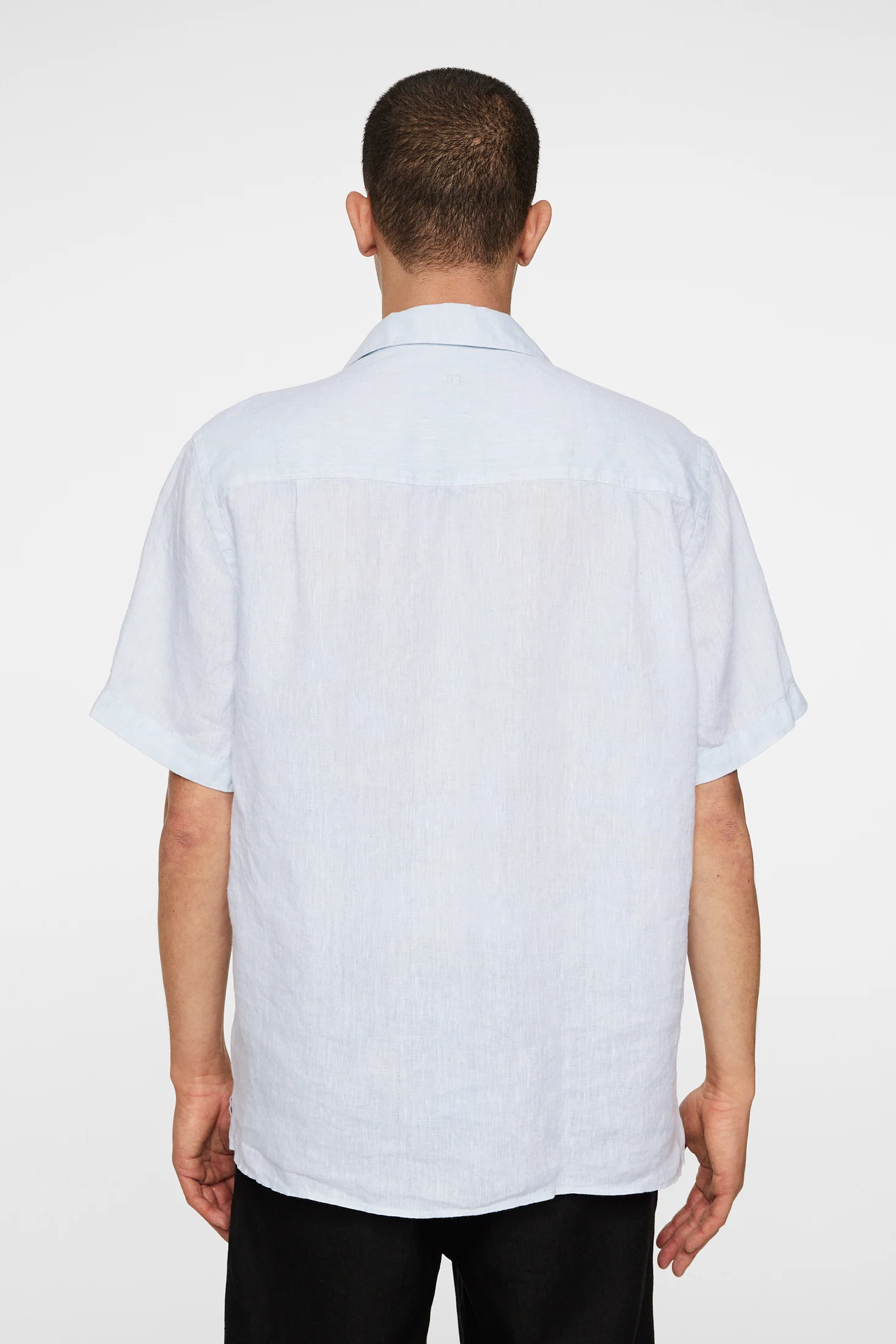 ELIO LINEN MELANGE SHIRT - WINTER SKY - Afbeelding 3
