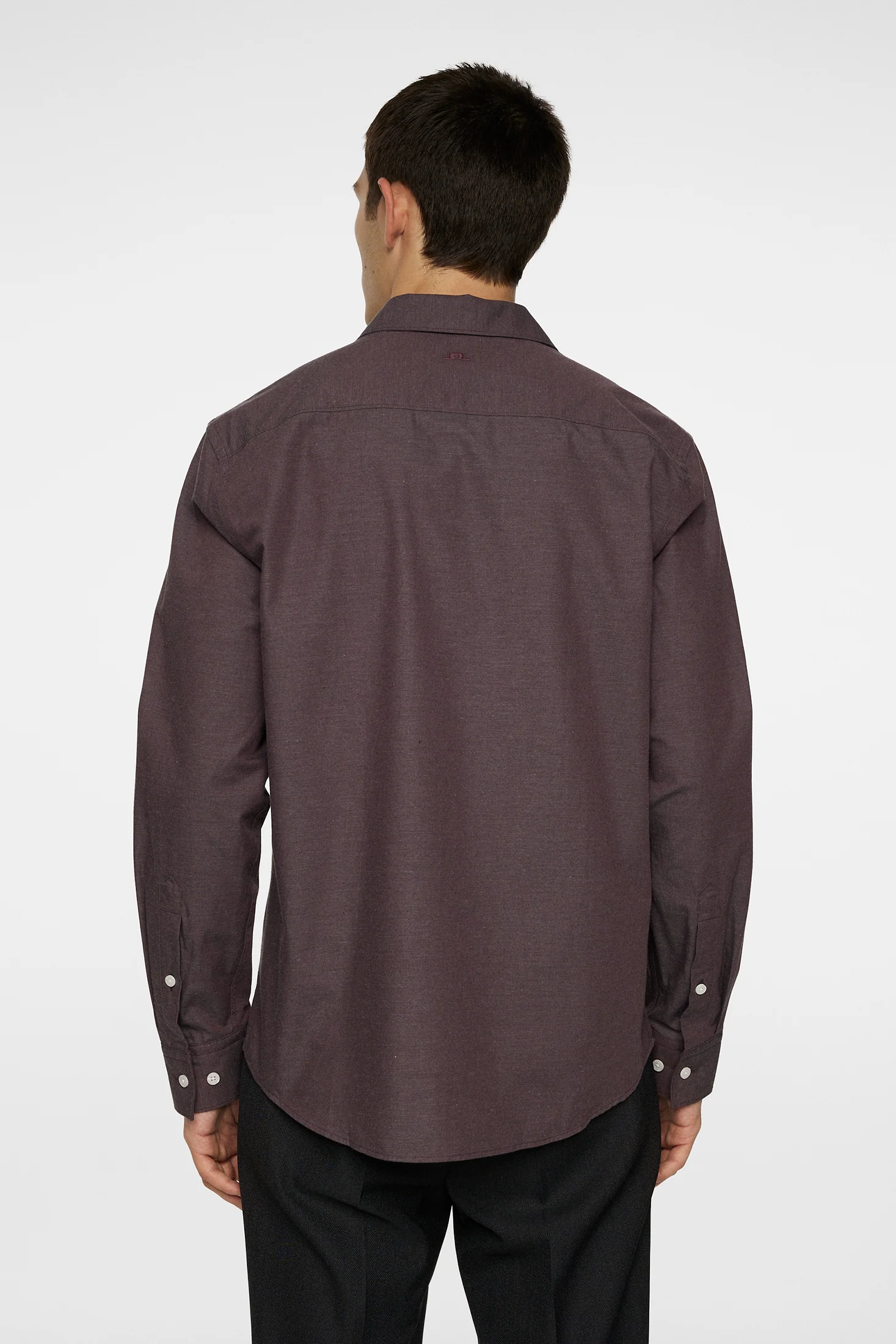 SLIM LIGHT FLANNEL SHIRT - HUCKLEBERRY - Afbeelding 3