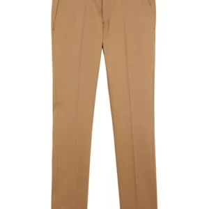 GRANT COTTON STRETCH PANTS - TIGER BROWN