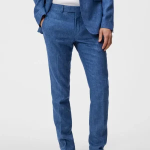 GRANT SUPER LINEN PANTS - CHAMBRAY BLUE