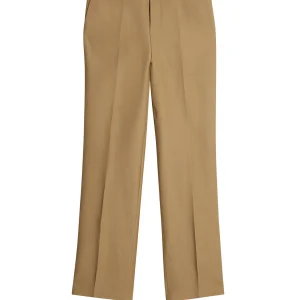 HAIJ DOUBLE WEAVE PANTS - TIGER BROWN