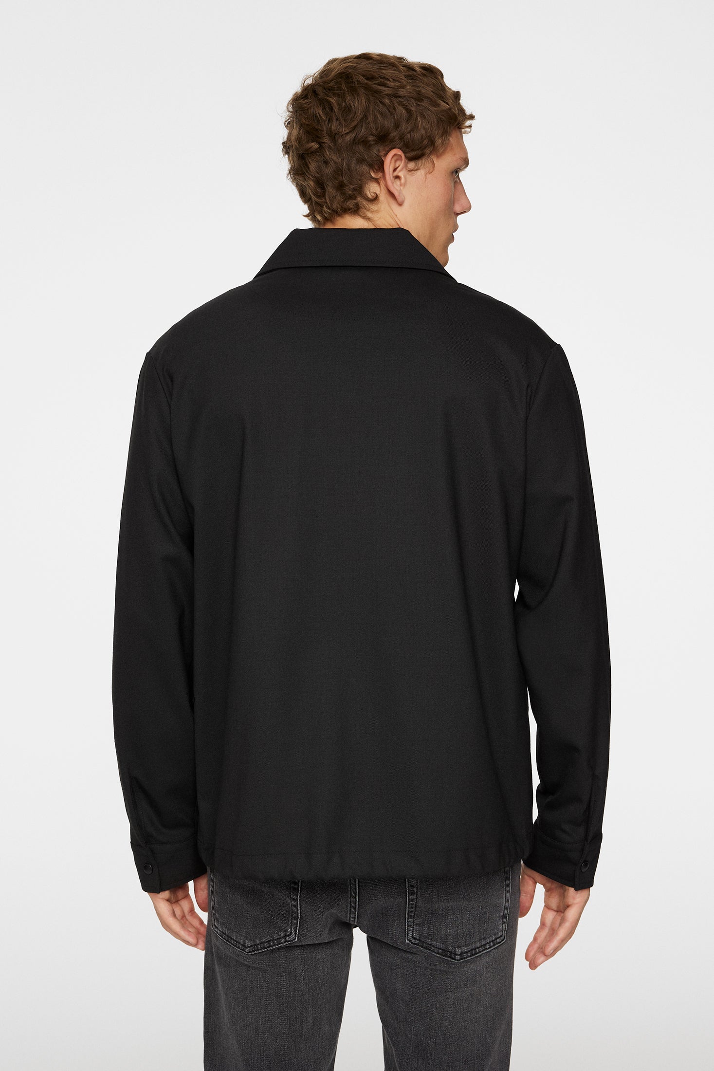 CELIAN COACH OVERSHIRT - BLACK - Afbeelding 3