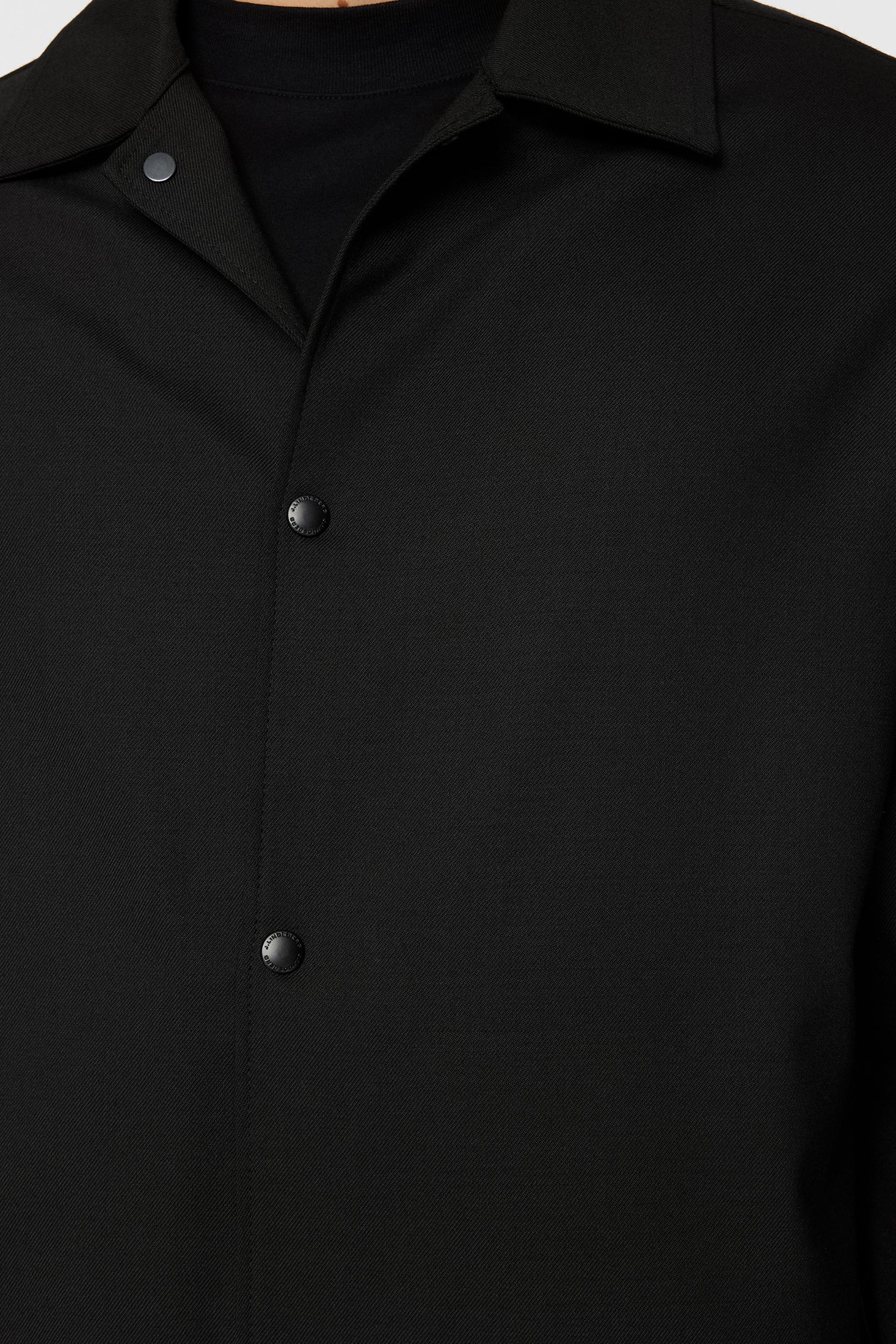 CELIAN COACH OVERSHIRT - BLACK - Afbeelding 6