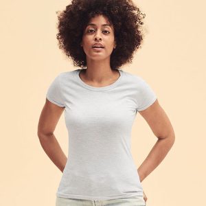 Fruit of the Loom Iconic 195 Ringspun dames T-shirt