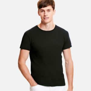 Fruit of the Loom Iconic T heren T-shirt ronde hals