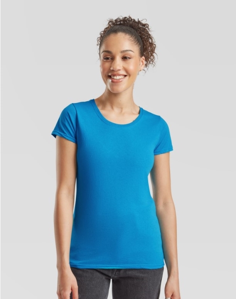 Fruit of the Loom Original T dames T-shirt ronde hals - Afbeelding 3