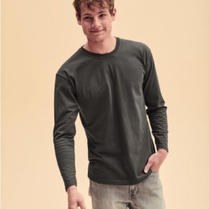 Fruit of the Loom Valueweight Longsleeve T heren T-shirt